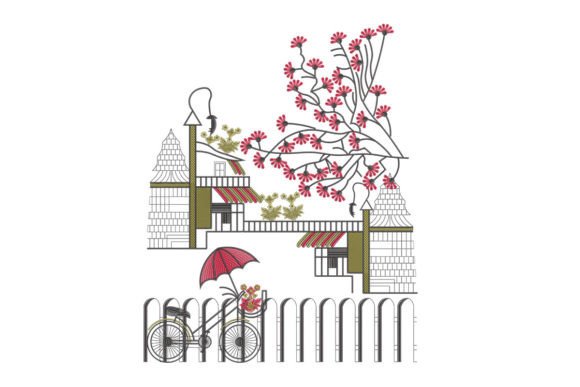 A Designer's Review of the Bicycle in Floral Street Embroidery