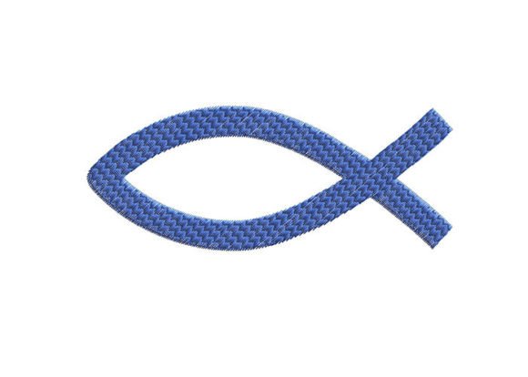 A Designer's Review: The Jesus Fish Embroidery File for Apparel