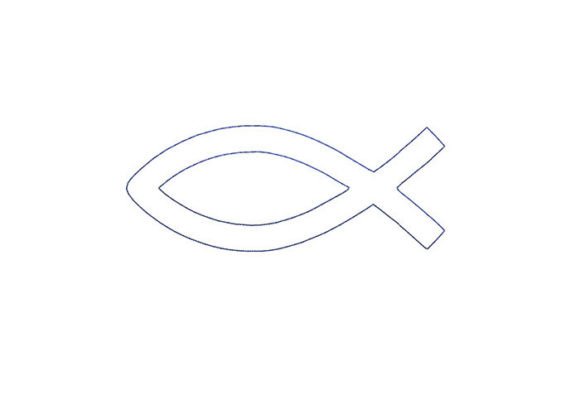 A Practical Review of the Jesus Fish Outline Embroidery Design