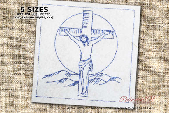 A Practical Review of the Jesus on Cross Redwork Design