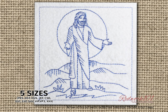 An Embroidery Seller's Look at World s Best Jesus Christ