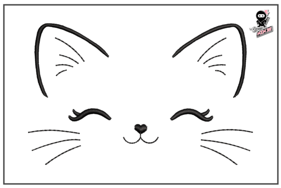 An Honest Review of the Cute Cat Embroidery Design