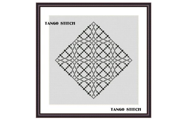Black Illusion Cross Stitch Ornament: A Designer's Review
