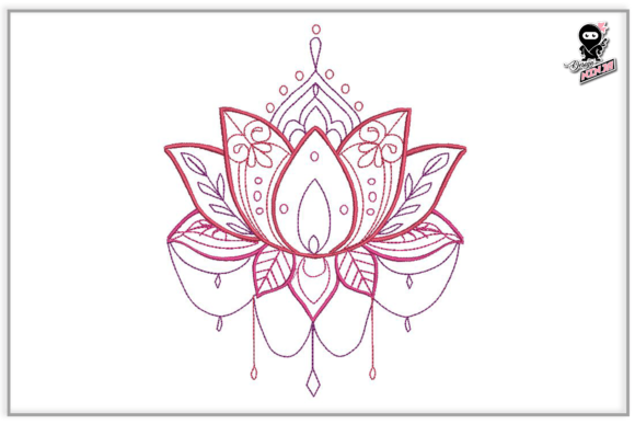 Celestial Lotus Embroidery: A Designer's Review for Boutique Sweatshirts