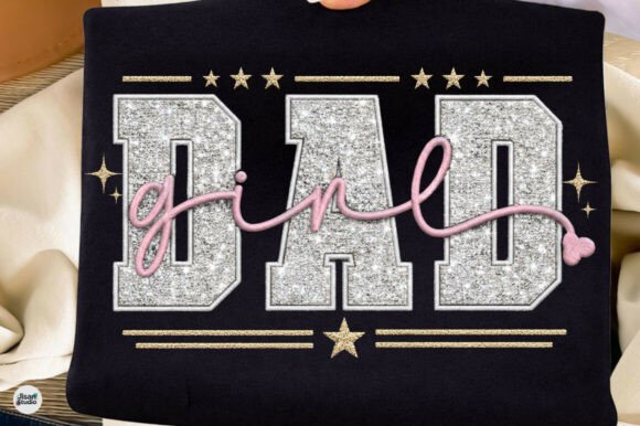 Dad Girl Glitter Shirt: A Holiday Design Review