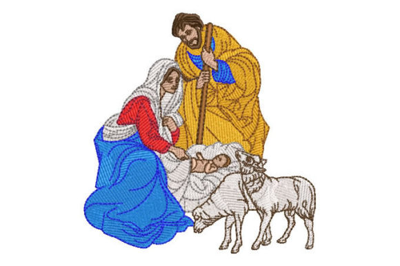 Design Review: Birth of Baby Jesus for Business Merchandise