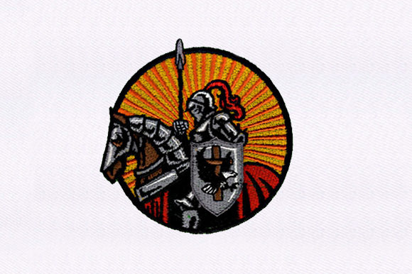 Evaluating the Christian Knights Embroidery Design for Real Projects