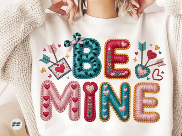 Reviewing the Faux Yarn Embroidery Valentine PNG
