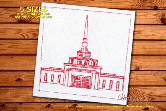 The Church of Jesus Christ Embroidery Design Review